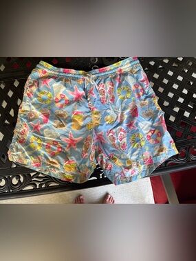 Vilebrequin Light Blue Men Swim Trunks